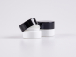 Preview: Weissglasdose 7 ml –  Deckel Schwarz